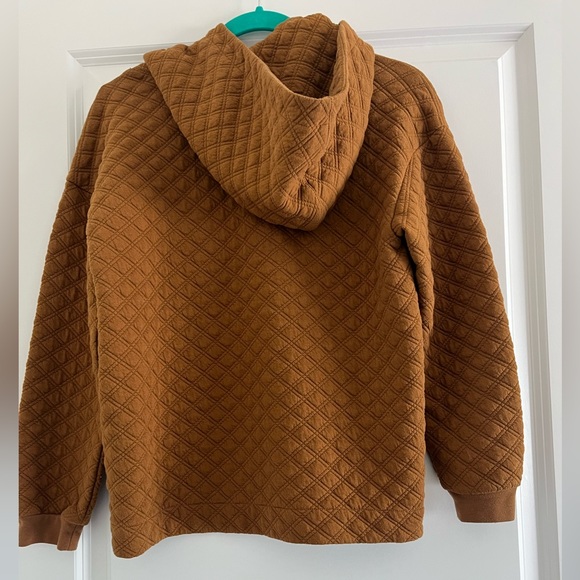 Madewell Re(sourced) Quilted Hoodie Sweatshirt Size XXS - Picture 5 of 11